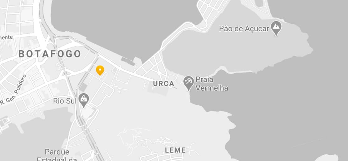 mapa marcando o endereço em Rua Por Aqui, 52 - Rio de Janeiro - RJ